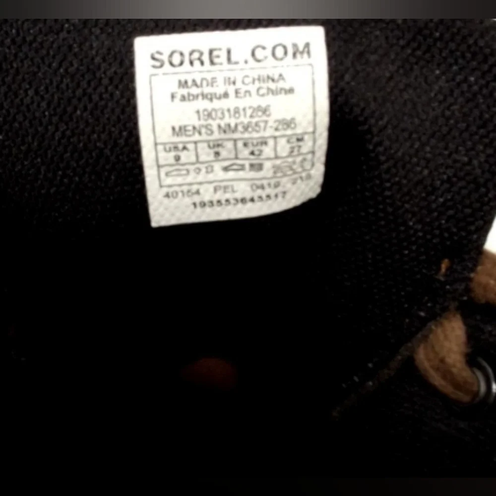 Sorel durable waterproof